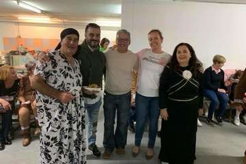 Baile de Carnaval en La Garita (Foto TA)